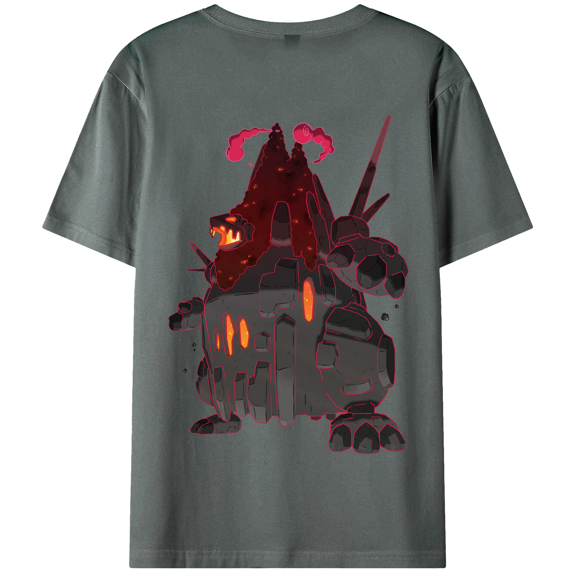 （画像用） ポケットモンスター Pokémon 綿100％半袖Tシャツ（背面プリント）